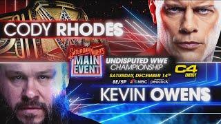 WWE Saturday Night's Main Event: 12/14/24 Results