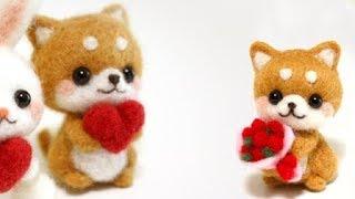 淘宝 梧桐家羊毛毡 · Dog love DIY tutorial 羊毛毡wool felt视频教程教学