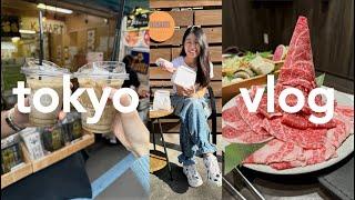 Japan Vlog  | exploring the tokyo food scene, tsukiji market, matcha, sukiyaki, and more!