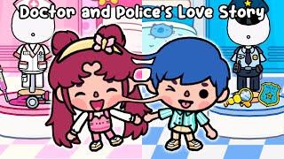 How We Met: Doctor and Police's Love Story ‍️ Sad Story | Toca Life World | Toca Boca