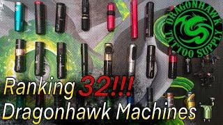 Ranking All 32 of My Dragonhawk Machines