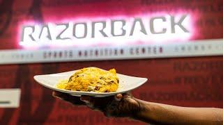 What it Takes to FEED the ARKANSAS RAZORBACKS | AthlEATS