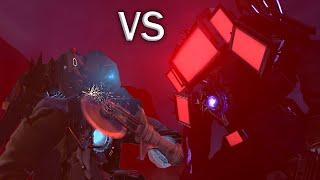 Titan TV Man VS Titan Cameraman (Part 2) Epic Battle