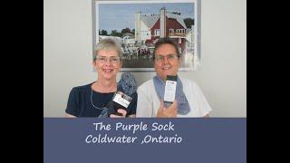 MC Knitting Adventures Podcast- Episode #91 - The Purple Sock, Coldwater, Ontario