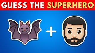 Guess the Superhero by Emoji | Superhero Emoji Quiz ‍️‍️