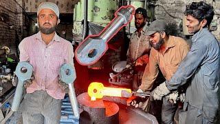 How Tractor Trailer Hook Are Made Forging Process in Local Factory