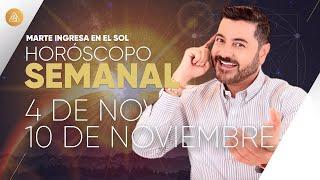 HORÓSCOPO SEMANAL del 4 al 10 de Noviembre | Alfonso León Arquitecto de Sueños