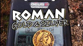 METAL DETECTING ON HILLS OF ROMAN GOLD AND SILVER 4K