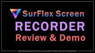 SurFlex Screen Recorder Review & Demo | Nabla Mind