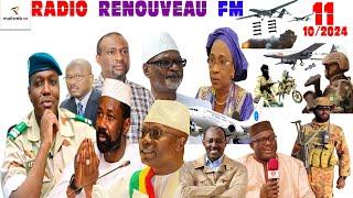 La Revue de Presse de la RADIO RENOUVEAU FM du 11 OCTOBRE 2024