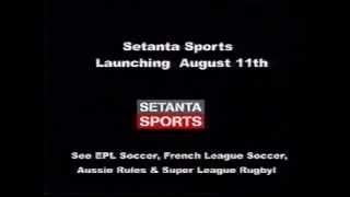 Setanta Sports Launch Card (Aug. 11, 2007)