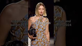 2024 was Gigi’s yrfashion #runway #news #style #gigihadid #model #vogue #fashion #shorts