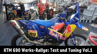 KTM 690 Werks-Rallye 2009 Test + News 2022