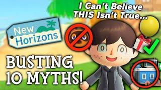 10 Big MYTHS Everyone Believes In Animal Crossing New Horizons!