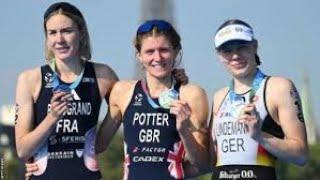 GB's Potter wins Olympic triathlon bronze in Paris