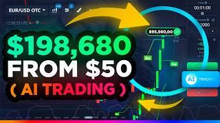 $50 TO $198,680 WITH AI TRADING BOT ON POCKET OPTION | POCKET OPTION BOT | BINARY OPTION STRATEGY