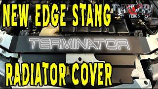 Terminator Radiator Cover - A Custom Touch for Any New Edge Mustang