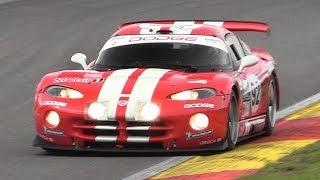 Chrysler/Dodge Viper GTS-R Sound - Accelerations & Fly Bys on Track!