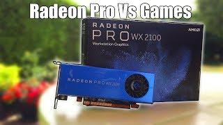 Can This Budget "Radeon Pro" Workstation Graphics Card Play Games?