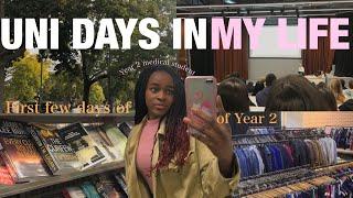 UNI VLOG: FIRST FEW DAYS ON YEAR 2|| studying, local library, readings, eating w friends️