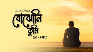 Bojhoni Tumi | বোঝোনি তুমি | Shamiul Shezan | New Bangla Song 2024 | Lofi | Official Lyric Video