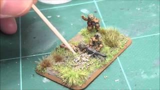 How to make spent HMG rounds for your Flames of War bases