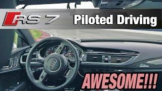 ► Audi RS 7 Piloted Driving: AWESOME!!!