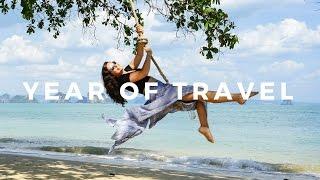 Epic Year of Travel Montage! 20 Countries in 1 Year