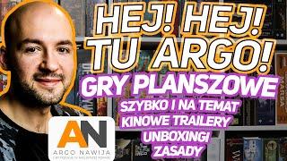 WITAJ NA MOIM KANALE ¦ ARGO NAWIJA - Gry Planszowe [2020]