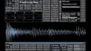 Saturday Afternoon Chill Hiphop Beat on Fasttracker II:  "Master Race-condition"