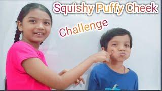 Squishy Puffy Cheek Challenge! /squishy puffy cheeks challenge/funny challenge @ManusWorld