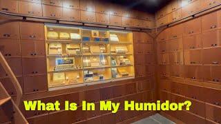 What is in my Humidor // Tour home and cigar bar humidors