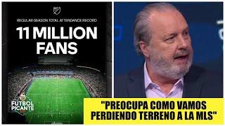 ALARMANTE. MLS llega a RÉCORD de asistencia y en LIGA MX los aficionados NO VAN | Futbol Picante