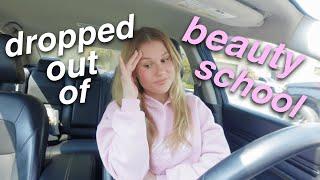i quit cosmetology school...