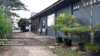 DIJUAL RUMAH DAN TEMPAT USAHA CAFE DI KOTA BOGOR - 0878-7484-0348