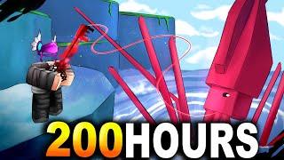 I Spent 200 HOURS in FISCH!!