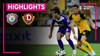 FC Erzgebirge Aue - Dynamo Dresden | Highlights 3. Liga | MAGENTA SPORT