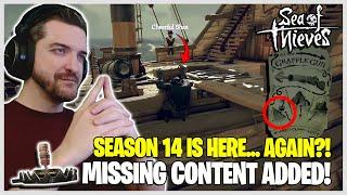 SEASON 14 IS HERE... AGAIN?! TRAPS, HANGING AND MORE ADDED! (Hilarious Trolling) - Sea of Thieves!