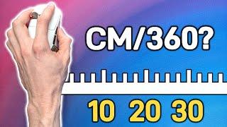 What is cm/360? (mouse sensitivity & aiming)