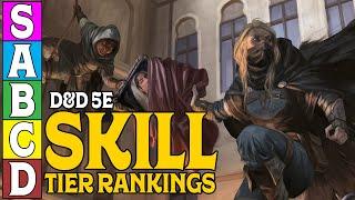 Skill Tier Ranking in Dungeons and Dragons 5e