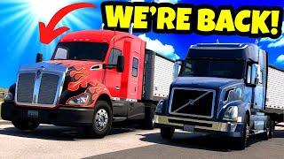 HIGHWAY TRUCK HAULING in Nebraska with OB in American Truck Simulator Multiplayer!