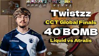 CS2 POV Liquid Twistzz (40/22) vs Astralis (Inferno) @ CCT Global Finals 2024