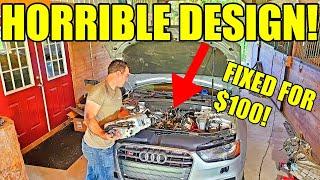 I Bought A Broken Supercharged Audi 1,000 Miles From Home So I DIY Fixed The Engine Issue On The Go!