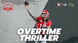 Let's talk about UGA's thrilling comeback win vs. Georgia Tech | DawgNation Postgame