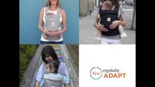 Ergobaby Adapt Babytrage |  3-Positionen-Babytrage