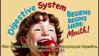 "Digestive System Rhyme: A Journey Through Your Tummy" @muslimrhymes