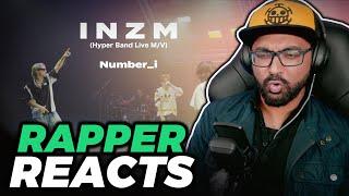 Guitarist Reacts to Number_i - INZM (Hyper Band Live M/V) | First Time Reaction! | 海外の反応