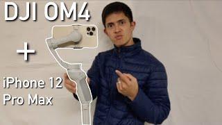 DJI OM4 + iPhone 12 Pro Max (unboxing & first test) #shorts