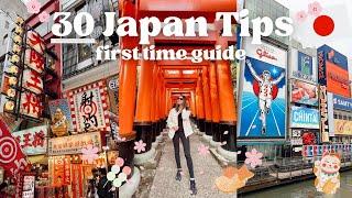 First Time in Japan? 30 Essential Travel Tips You Need to Know For First Time Travelers!