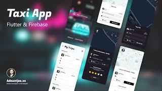 Taxi App Flutter & Firebase ( Android & ios )